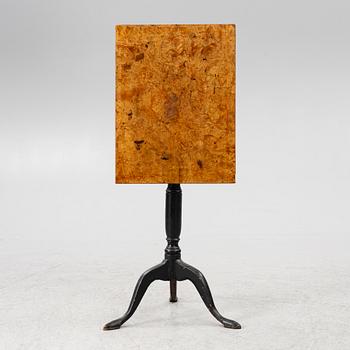 Folding table, circa 1800.