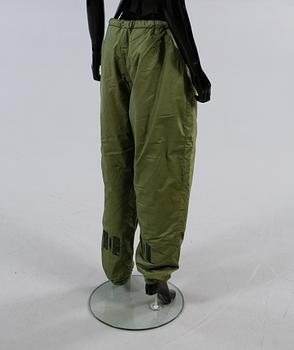 FLYGUNIFORM SAMT FLYGOVERALL, Sverige, 1900-talets andra hälft.