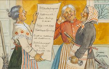 Jenny Nyström, "Blåkulleprogram".