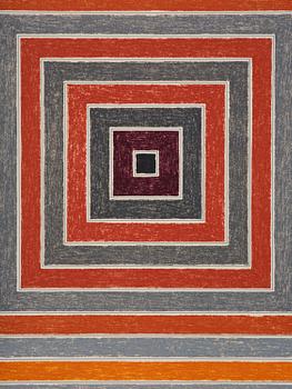 Frank Stella, "Double Gray Scramble".