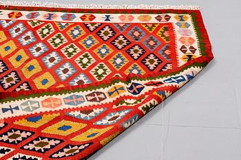 A KILM RUG, 185 x 163 cm.