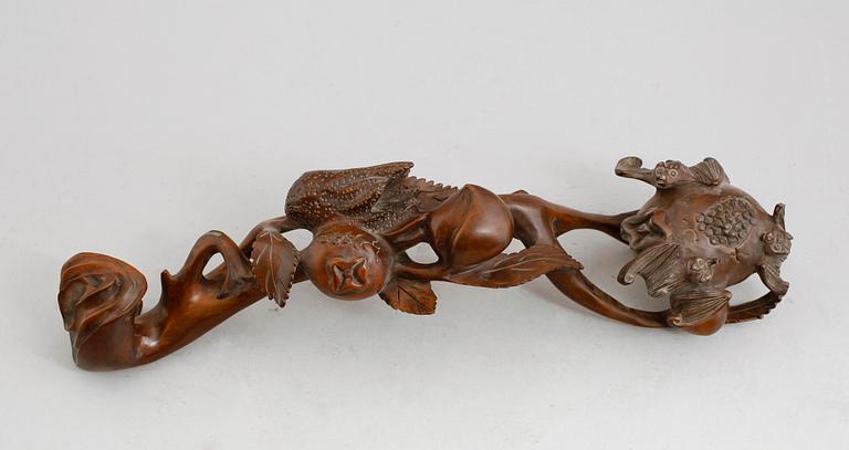 SCEPTRE, trä, Kina, troligen sent 1900-tal.