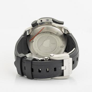 Graham, Chronofighter, Prodive, chonograph, wristwatch, 45 mm.