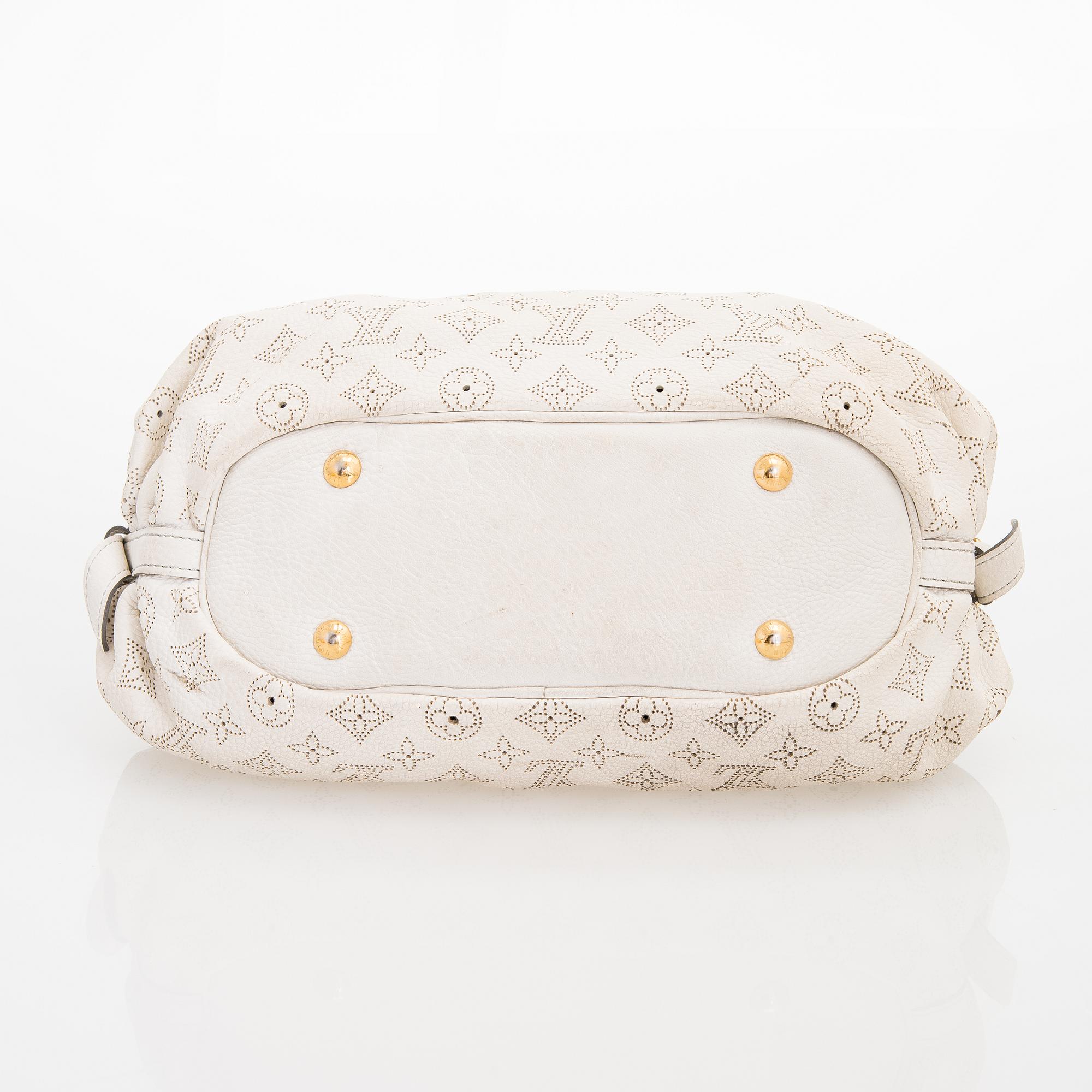 Louis Vuitton, a 'White Monogram Mahina XS' Bag.