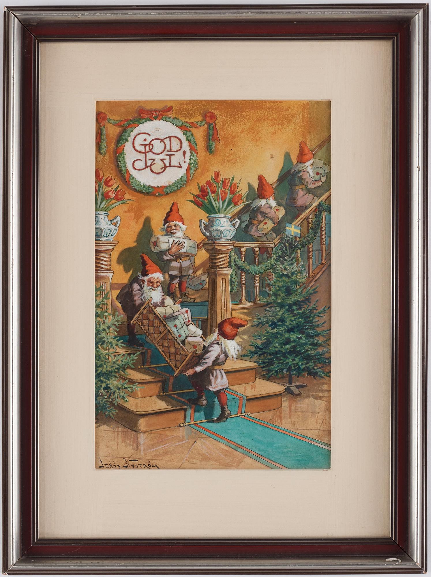 Jenny Nyström, "God Jul!".