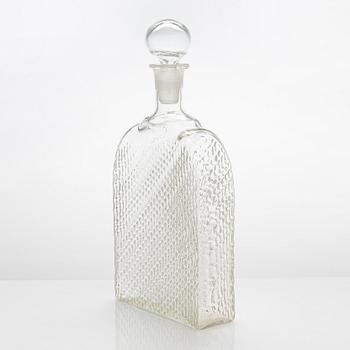 Nanny Still, a 5-piece 'Flindari' glassware set, Riihimäen lasi 1964-1968.