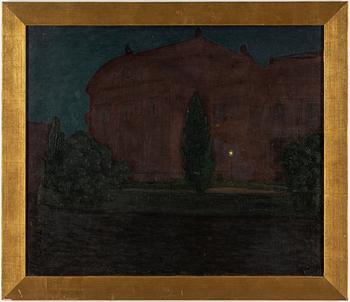 PELLE SWEDLUND, oil on canvas, signed.