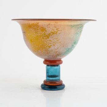 Kjell Engman, a glass bowl, Artist Collection, Kosta Boda.