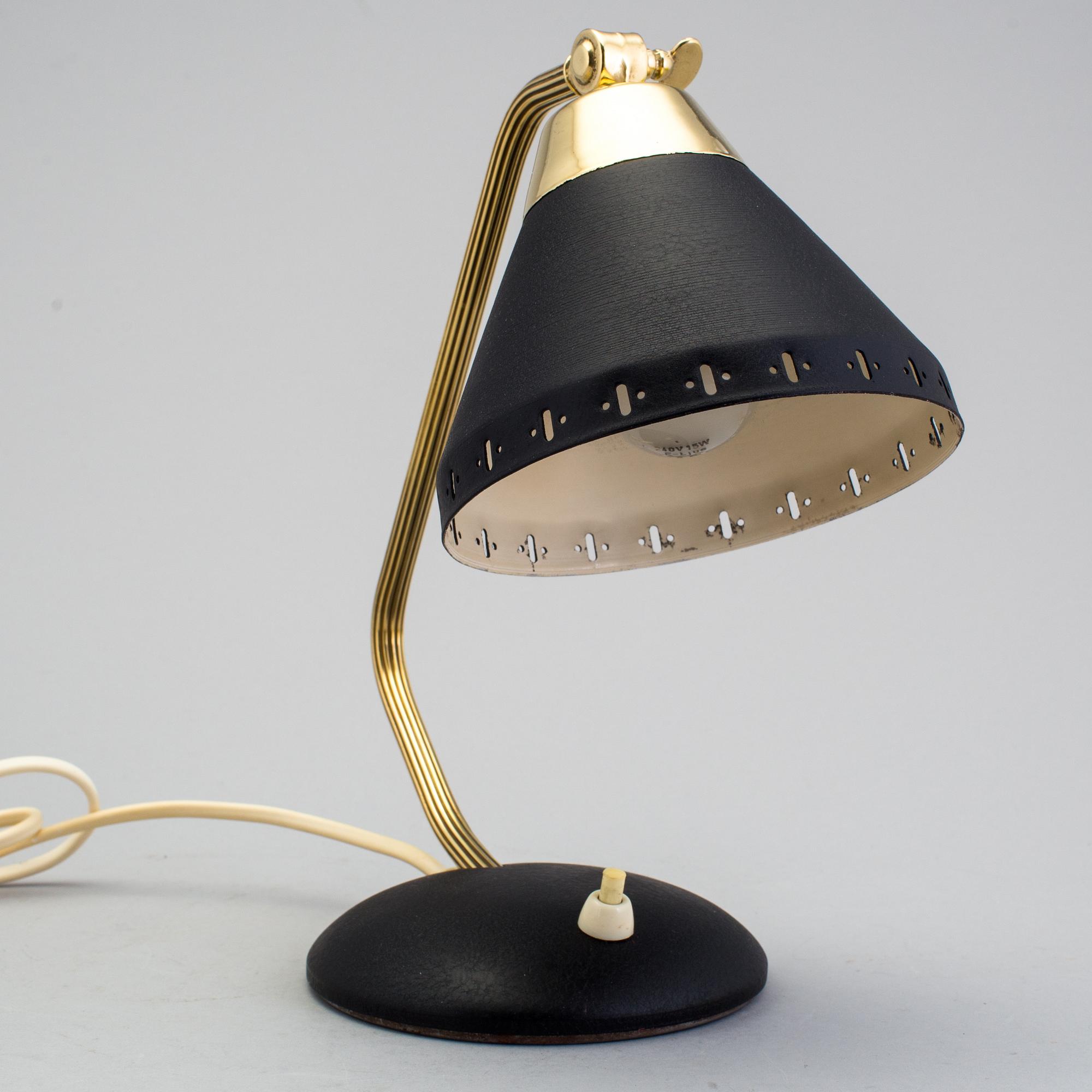 BORDSLAMPA, EWÅ, Värnamo, 1940/50-tal.