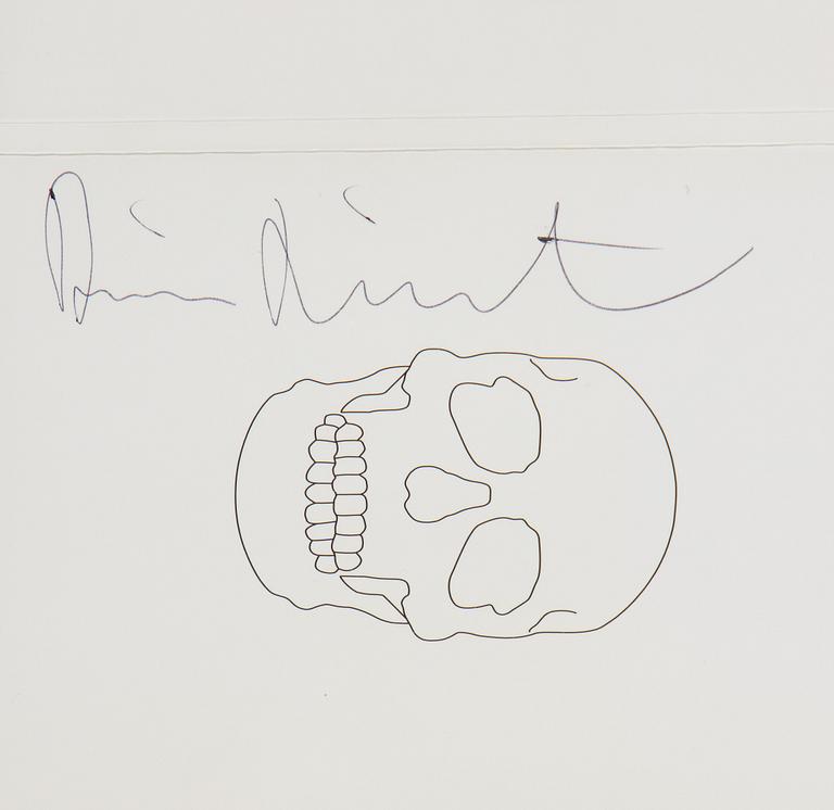 Damien Hirst, "Beyond Belief", 11 st promotionskort i en signerad mapp.