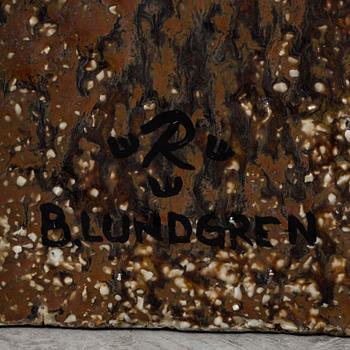 BERTIL LUNDGREN, a stoneware vase signed, Rörstrand.