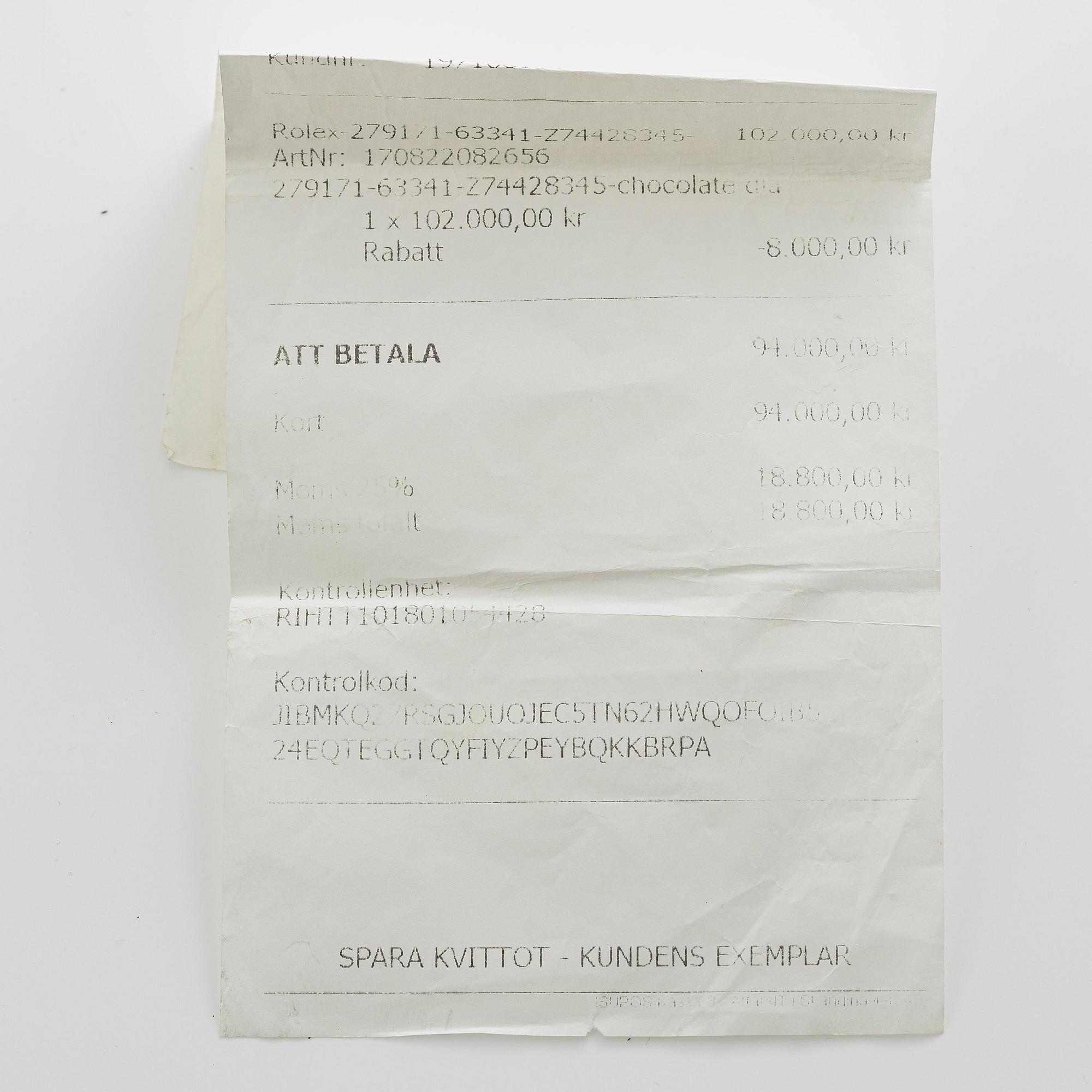 Rolex, Lady-Datejust, "Chocolate Diamond Dial", ca 2017.