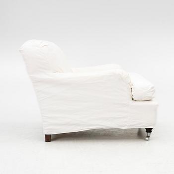 A Howard model armchair, contemporary.