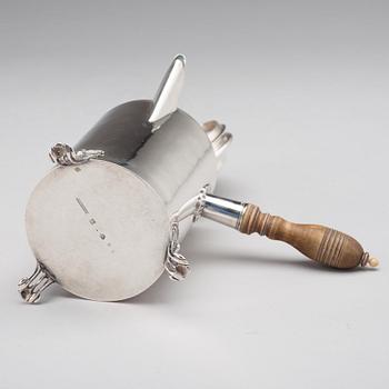 Claes Ekman, kaffekanna, silver, Kristinehamn 1774.