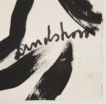 Bengt Lindström, gouache, signed.