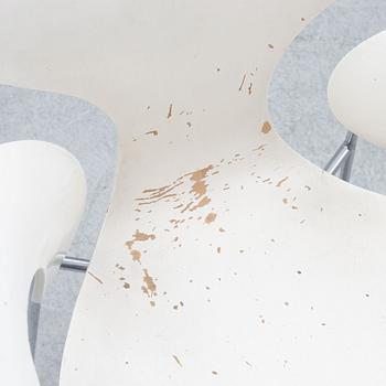Arne Jacobsen, a chair, 'The Lily', Fritz Hansen, Denmark, second half of the 20th Century.