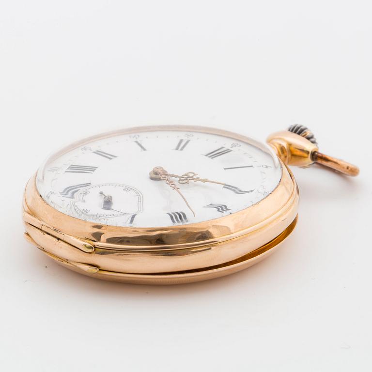 DUBOIS & Co GENÈVE, pocket watch, 49 mm,