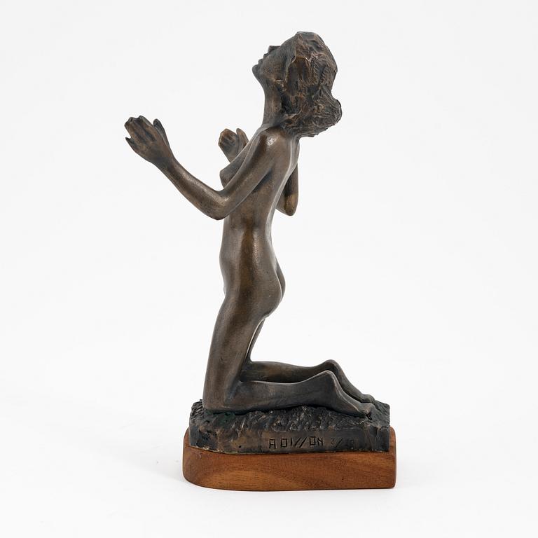 Axel Olsson, sculpture, bronze, isgned and numbered 3/10.