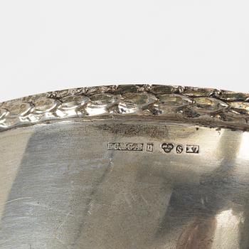 A Swedish sugar-bowl with lid, mark of KG Markströms Guldsmeds AB, Uppsala 1924.