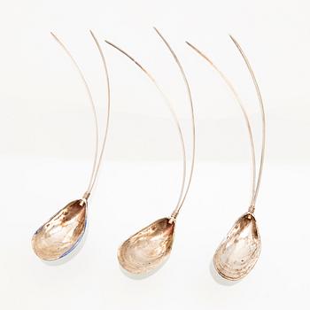 Monica Backström, 3 Silver Hairpins.