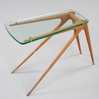 A 1950's maple side table attributed to Carlo di Carli, Italy.