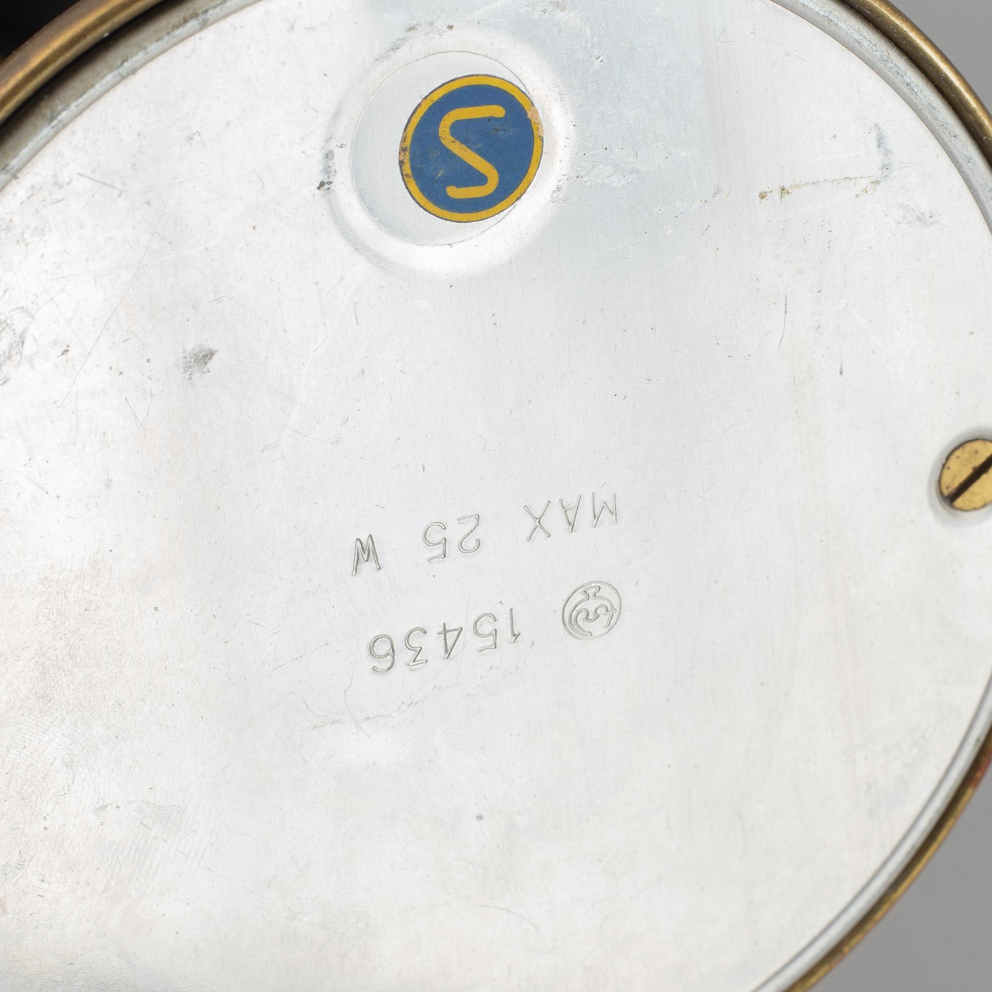 Bordslampor, ett par, Böhlmarks, 1900-talets mitt.