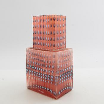 Bertil Vallien, vas, "Metropolis", Kosta Boda.