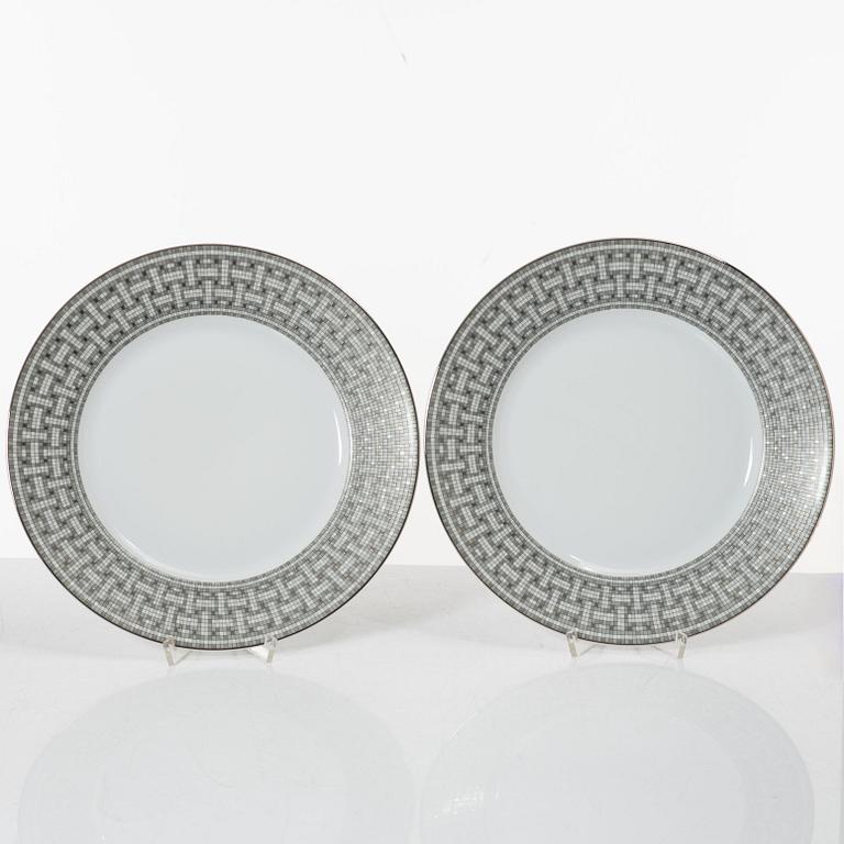Hermès, plates, 4 pcs, "Mosaique au 24".