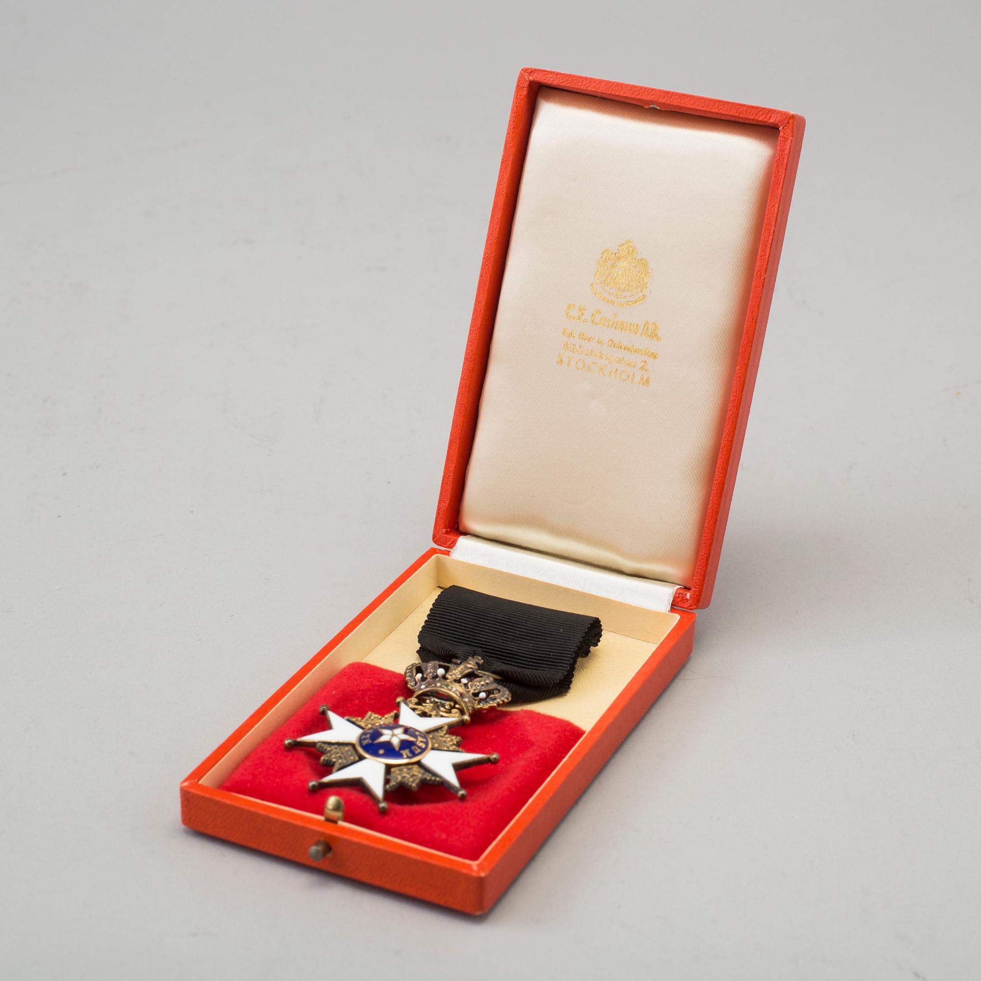 Order of the North Star, knight's cross.