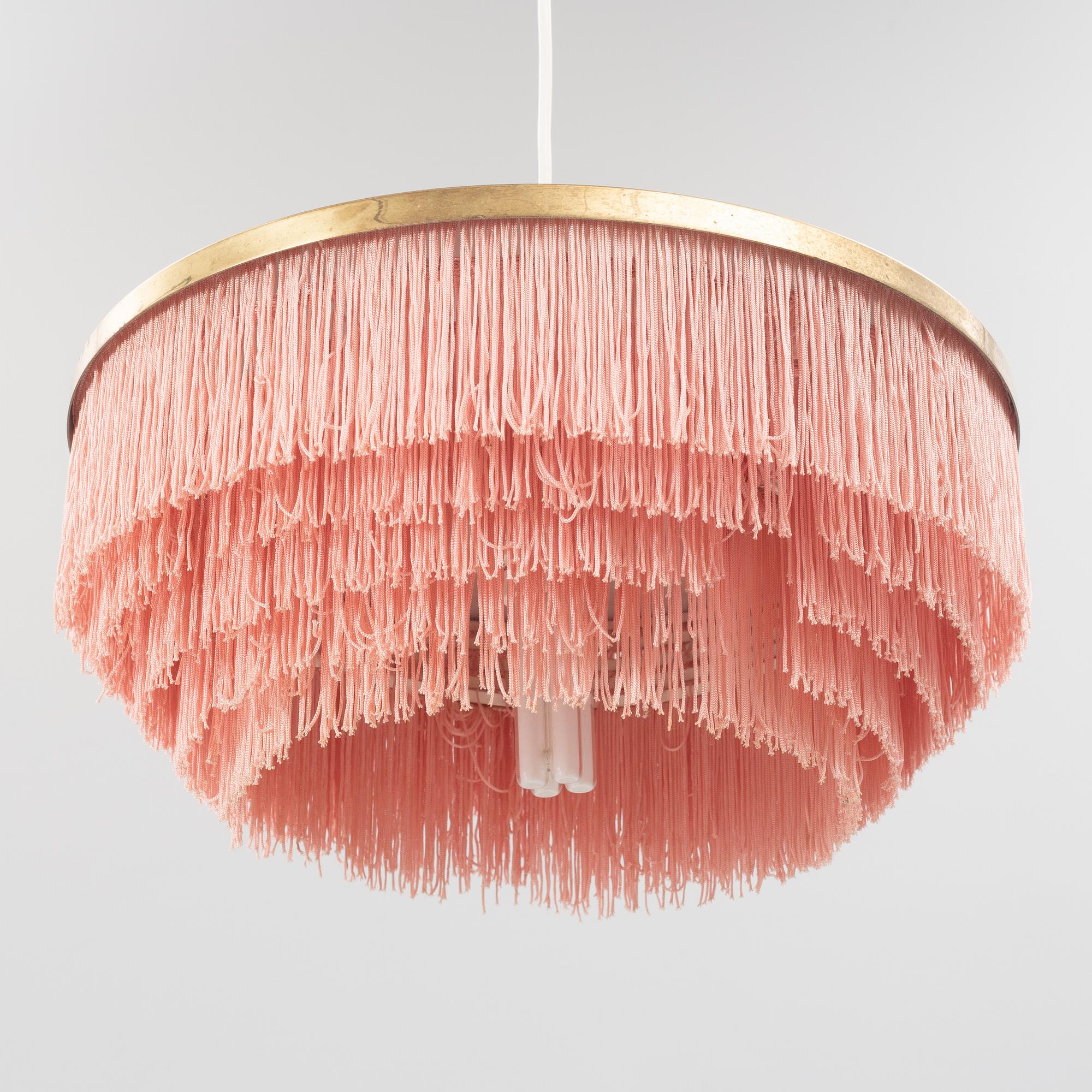Hans-Agne Jakobsson, a model "T-603" ceiling lamp, Hans-Agne Jakobsson AB, Markaryd, Sweden, 1960's/70's.