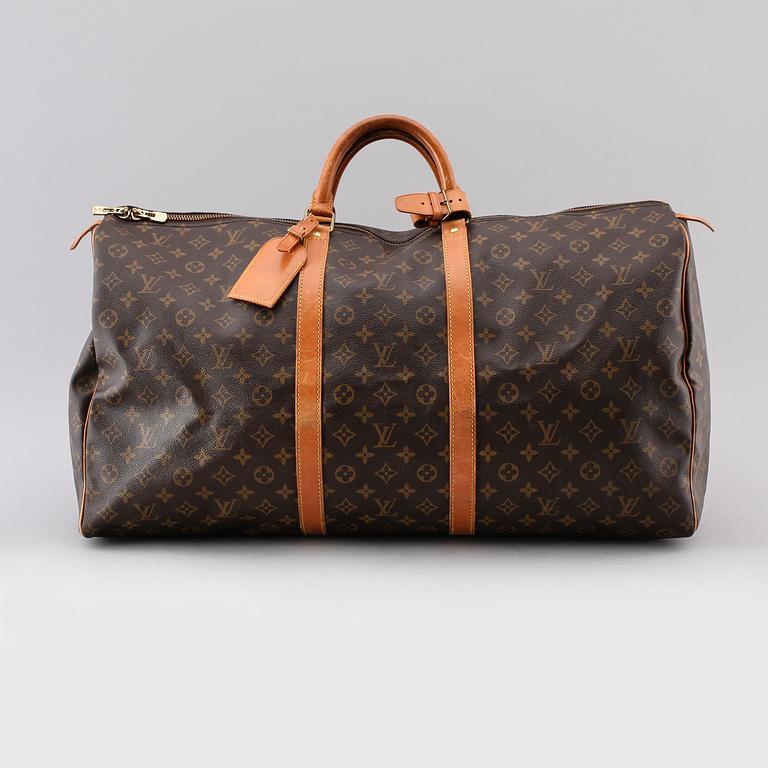 VÄSKA, Louis Vuitton, "Keepall 60", weekendbag.