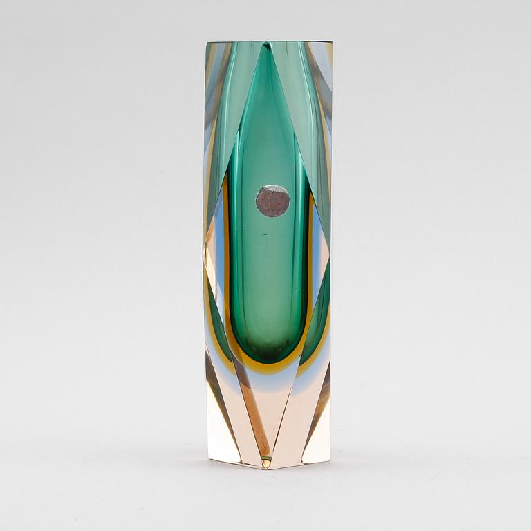 VAS, glas, Luigi Mandruzzato, Murano, Italien, 1900-talets andra hälft.