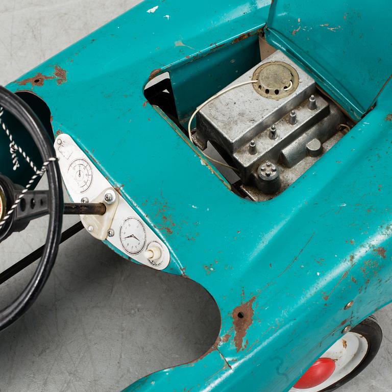 A toy car, mid 20th century.