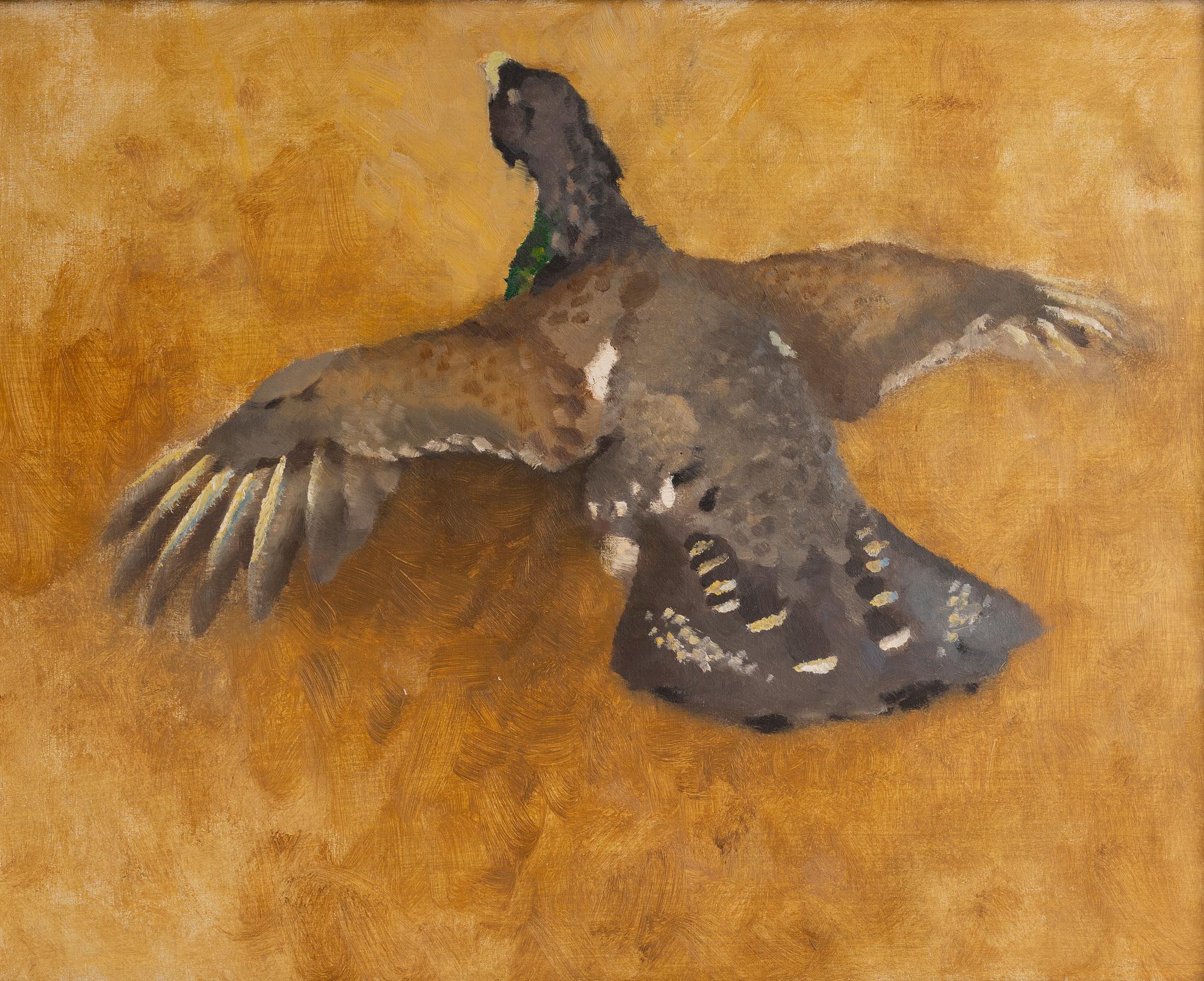 Bruno Liljefors, "Tjädertupp" (Capercaillie).