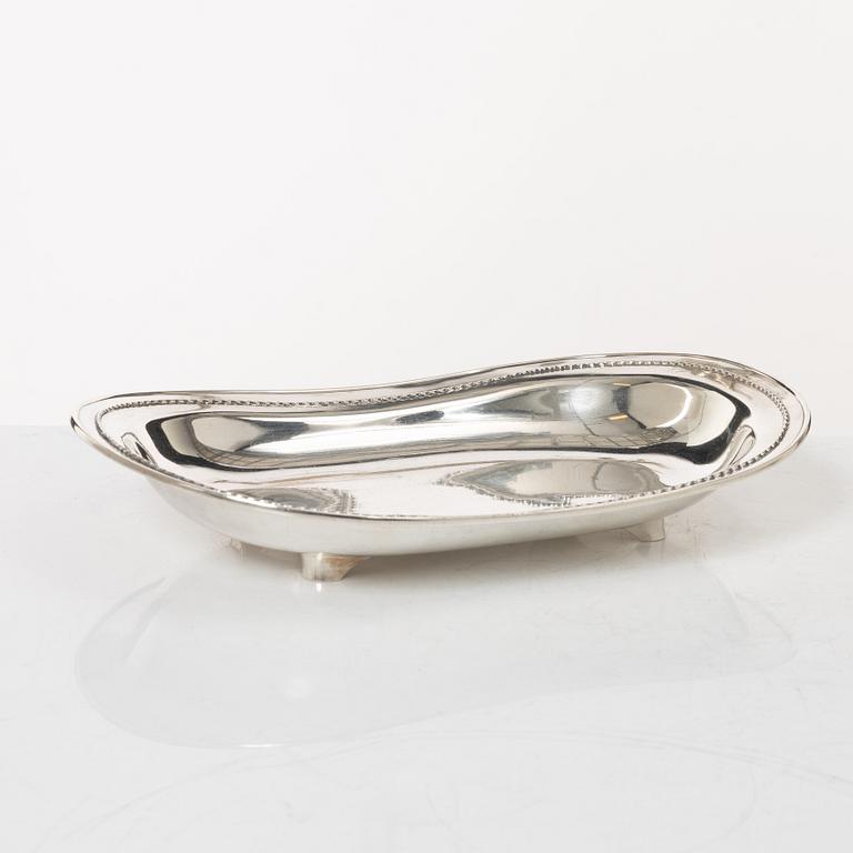 A Swedish silver bowl/dish, mark of Carl Fredrik Carlman, Stockholm 1932.