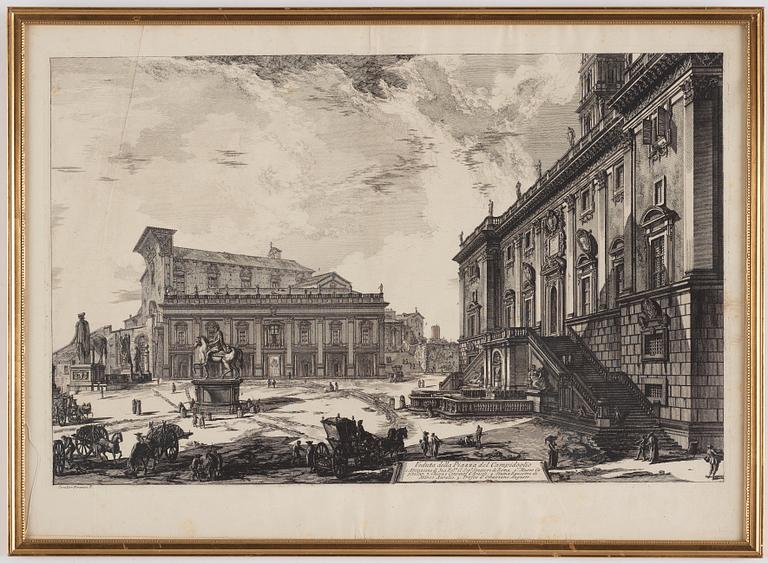 Giovanni Battista Piranesi, Ur "Vedute di Roma".