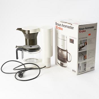 Hartwig Kahlcke, two "Aromaster" coffee makers, Braun.