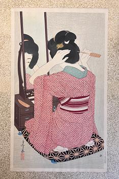 Hirano Hakuho, 'Kagami no mae' (Before the Mirror).