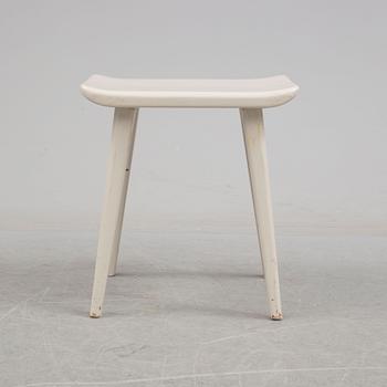A second half of the 20th century 'Visingsö' stool by Carl Malmsten.