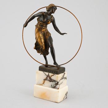 A bronze skulpture by Georges Morin from around 1900.