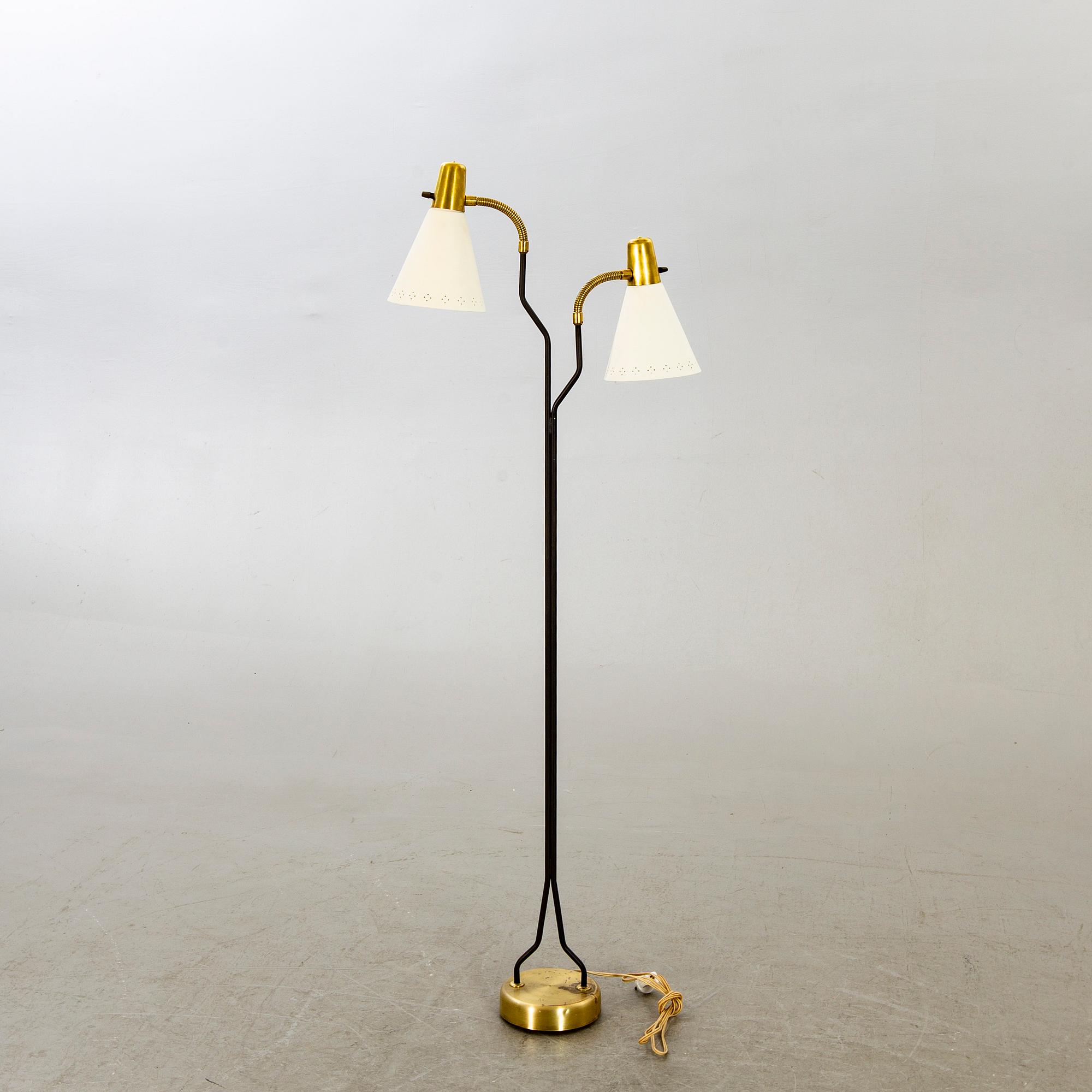 A Swedish floor lamp, second half of the 20th century.