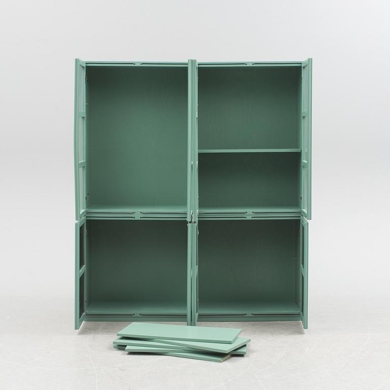 TITTI FABIANI, BOKSKÅP, 4 moduler, "Book", 1900-talets slut.