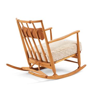 456. Carl-Axel Acking, a rocking chair, AB Elsa Gullberg, 1940s.