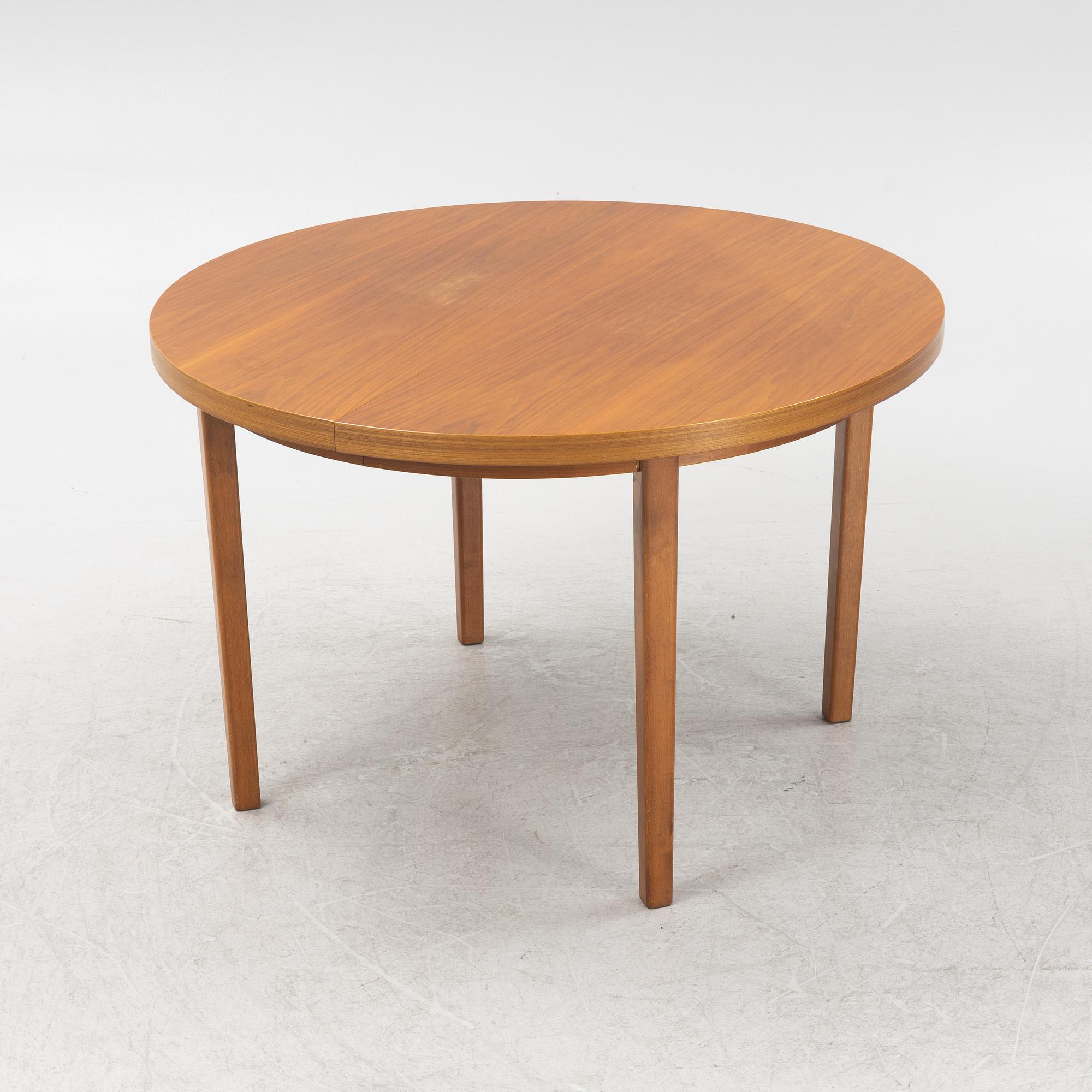 Matbord, 1900-talets andra hälft.