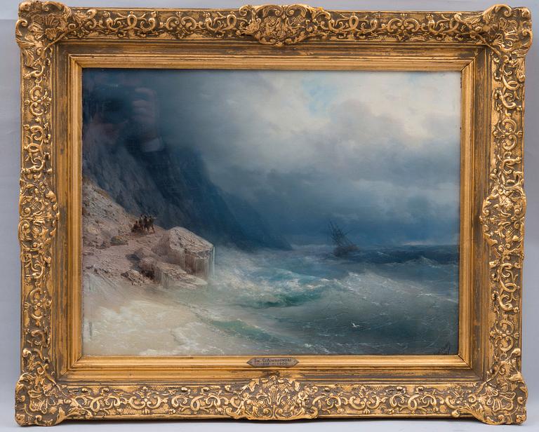 Ivan Constantinovich Aivazovsky, STORM PÅ SJÖN.