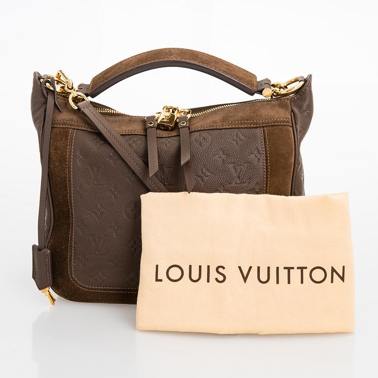 Louis Vuitton, Monogram Empreinte Suede Audacieuse Bag.