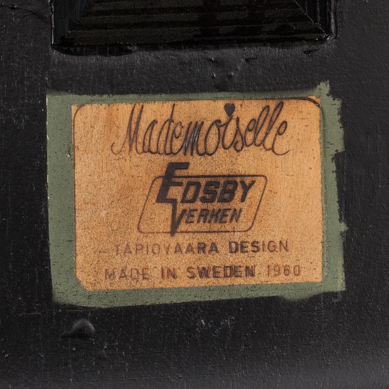 STOL, "Mademoiselle", Ilmari Tapiovaara, Edsbyverken, etikettmärkt.