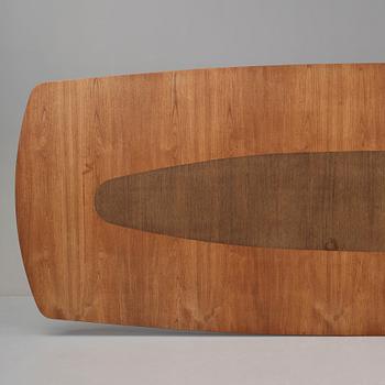 Finn Juhl, a unique conference table by Bovirke, Denmark, 1950's.