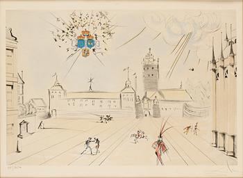 923. Salvador Dalí, "Stockholms slott".