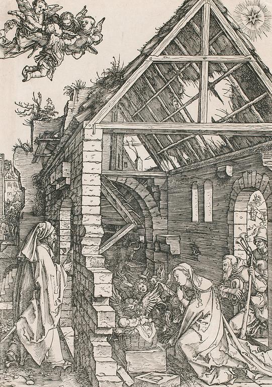 Albrecht Dürer, "Die Geburt Christi", ur: "Das Marienleben".
